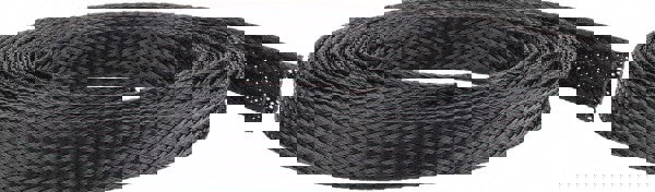 Braided Sleeving 0.500 in 10 ft Black